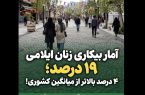 آمار بیکاری زنان ایلامی ۱۹ درصد؛ ۴ درصد بالاتر از میانگین کشوری!