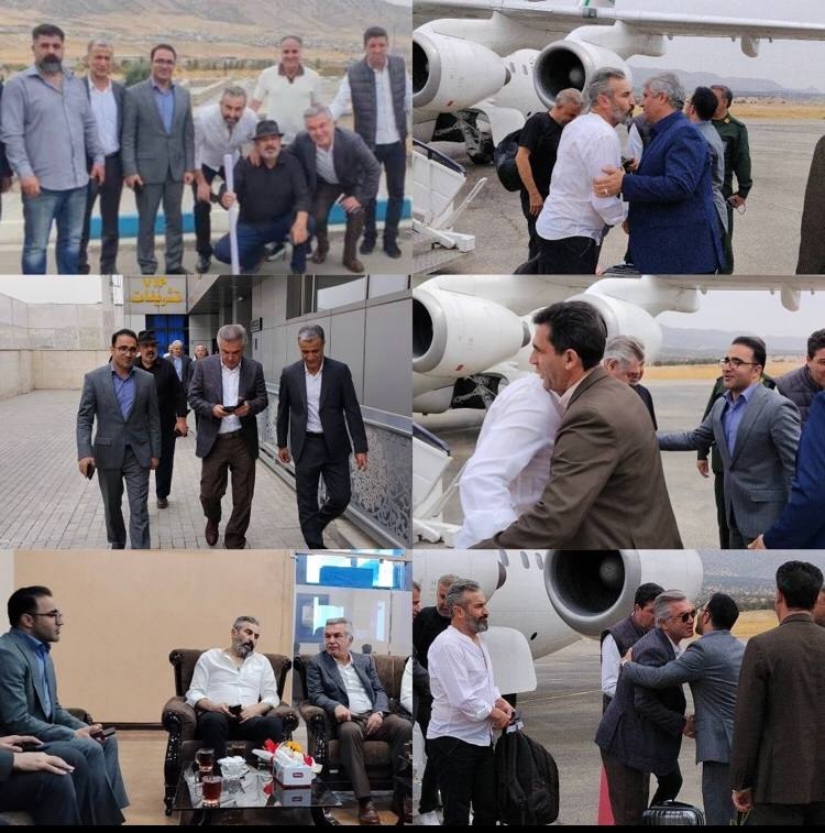 حضور پیشکسوتان سرشناس فوتبال کشور در افتتاح زمین چمن شهرک ولیعصر بدره